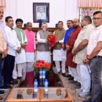 भाजपा प्रतिनिधिमंडल ने राज्यपाल से की मुलाकात