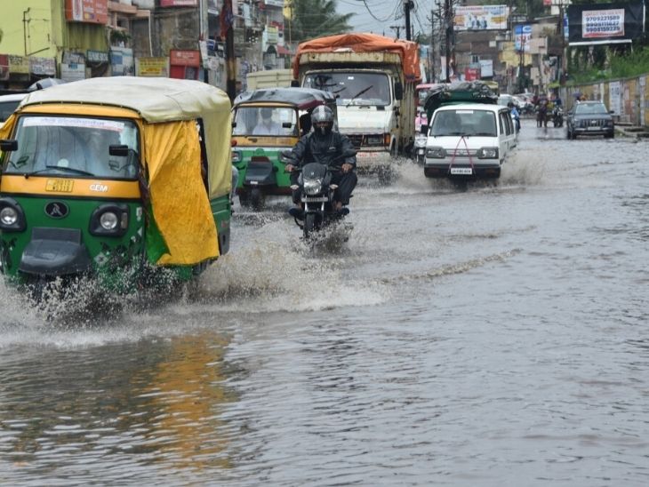 भारी बारिश