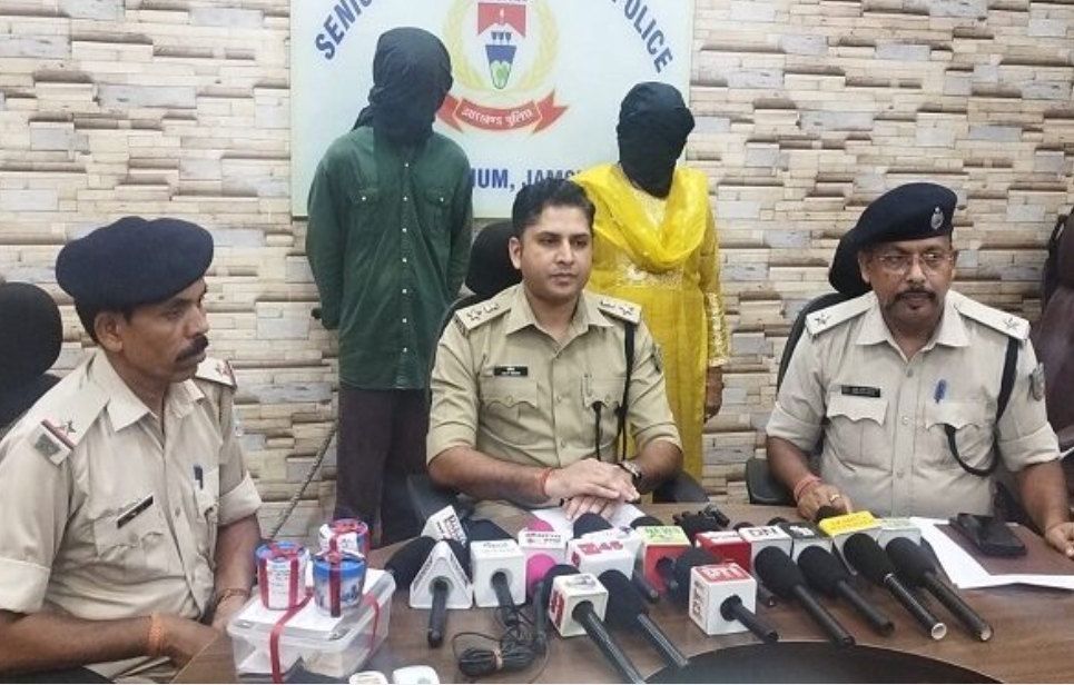 महिला सहित तीन गिरफ्तार