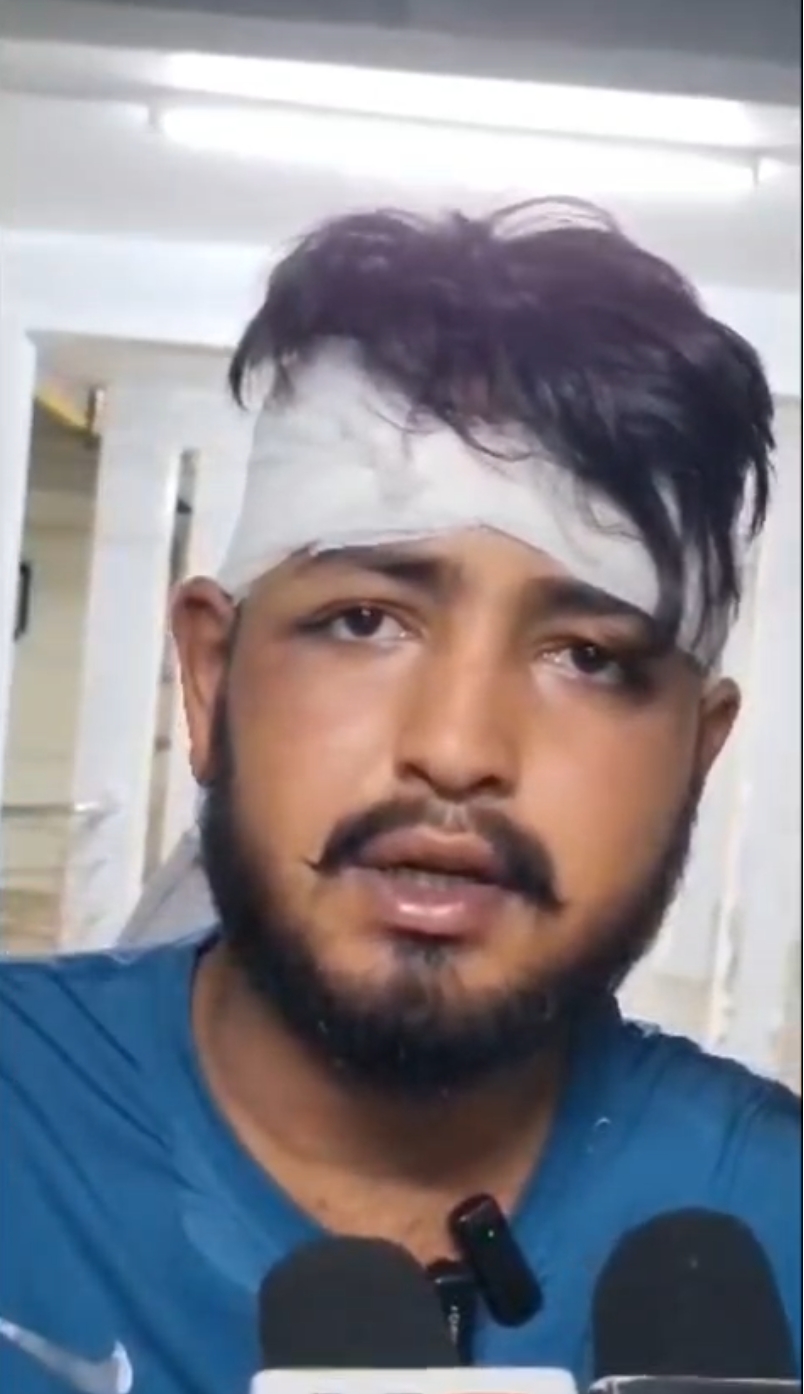 युवक पर चापड़ से हमला