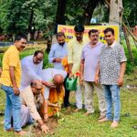 रखी गई नवग्रह वाटिका की आधारशिला