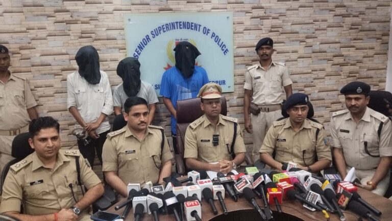 हिमांशु सिंह हत्याकांड में तीन आरोपी गिरफ्तार
