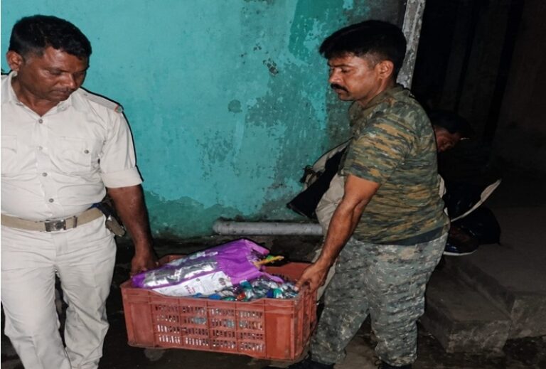 290 लीटर शराब जब्त, एक गिरफ्तार