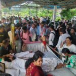 2छात्र नेता की तबीयत बिगड़ी