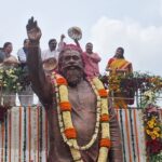 पद्म भूषण दिशोम गुरु शिबू सोरेन की आदमकद प्रतिमा का मुख्यमंत्री ने किया अनावरण