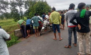 पुल के नीचे बरामद हुआ शव