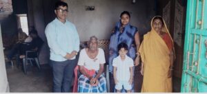 प्रवासी मजदूर का परिवार