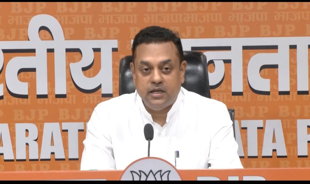 संसद में हंगामे पर भाजपा का कांग्रेस पर वार 01 sambit patra bjp