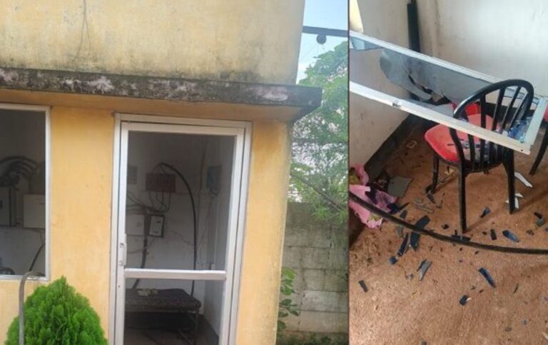 कचरा प्रबंधन प्लांट में घुसा जंगली हाथी