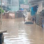 गुमानी नदी में उफान