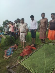 वज्रपात से दो महिलाओं की मौत