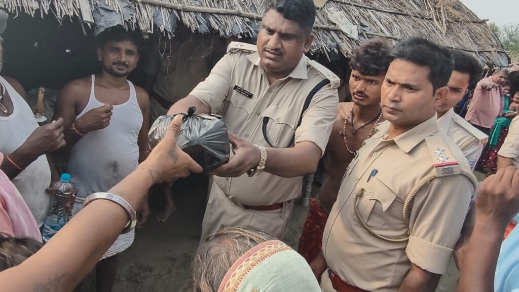 साहिबगंज राहत कार्य