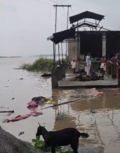 सोन नदी का जलस्तर बढ़ा