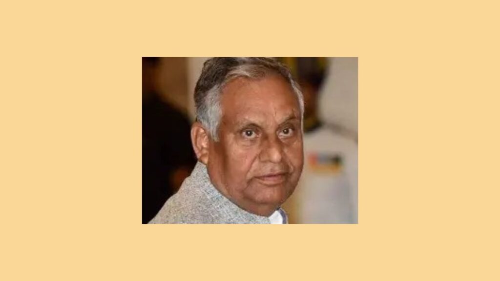 केंद्रीय कृषि राज्य मंत्री रामनाथ ठाकुर