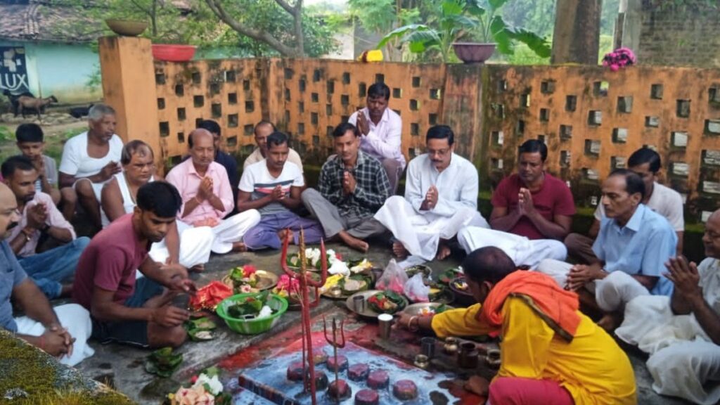 धूमधाम से मनाया गया नवाखानी पर्व
